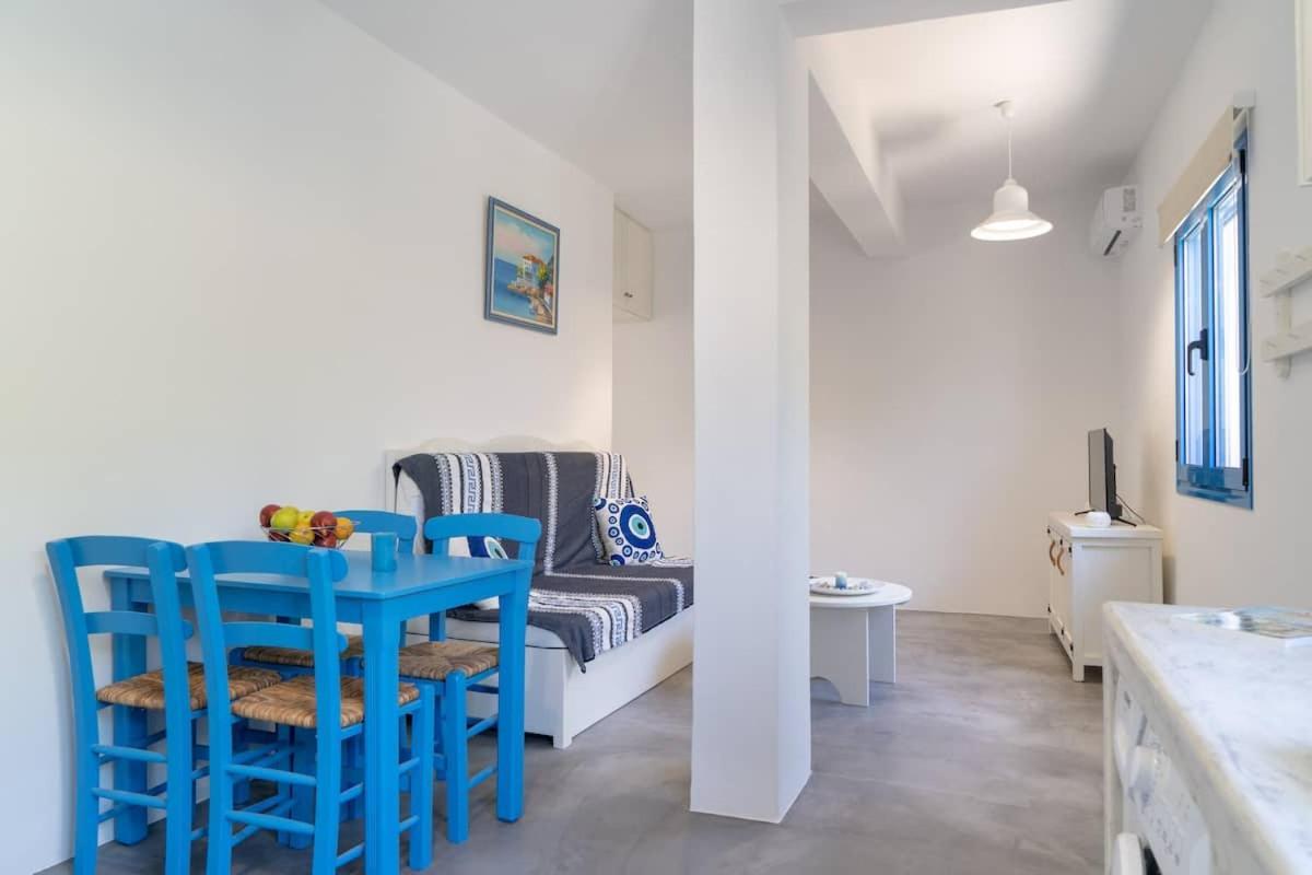 Makrýgialos Blue Moon Apartments מראה חיצוני תמונה